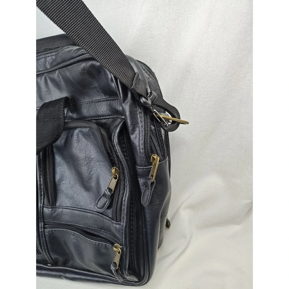UNLV Mercury Luggage Black Briefcase Embroidered Logo Multi Pocket Portfolio Bag